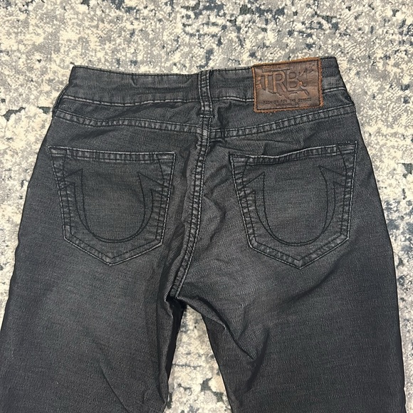 True Religion Gray Corduroy skinny jeans - Picture 3 of 3
